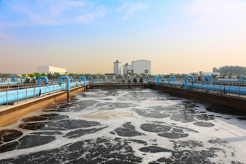 A water treatment plant