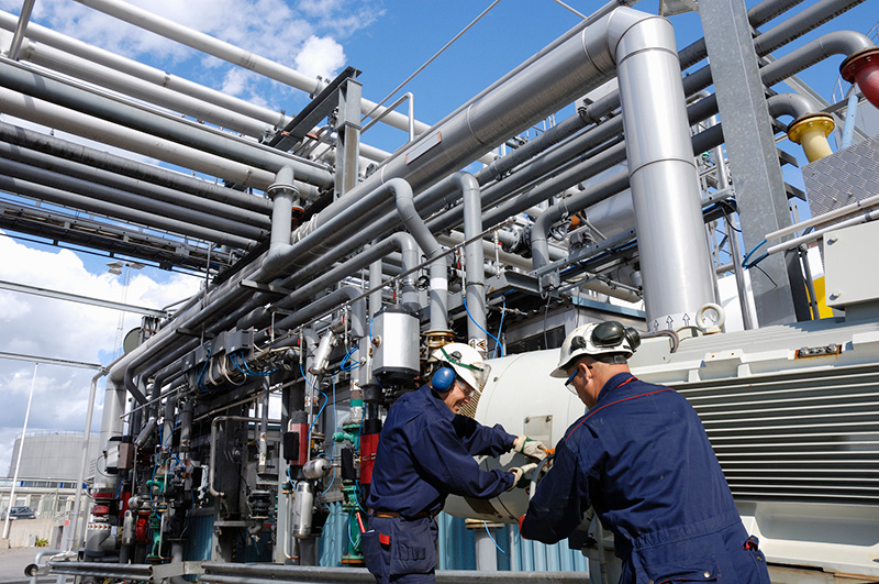 A chemical manufacturing facility