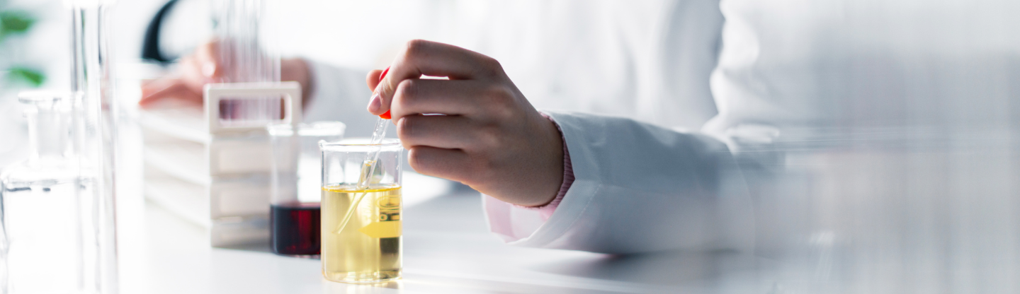 Woman working in lab